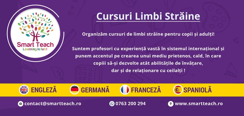 Smart Teach - Cursuri de limbi straine pentru copii